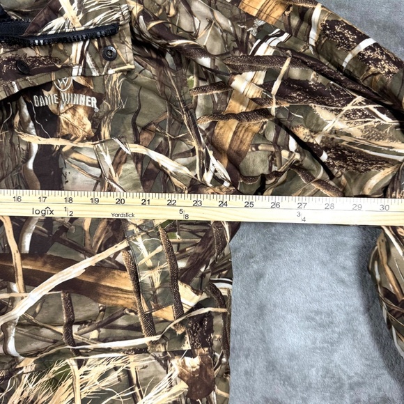 Game Winner Men's L Hunting Jacket Camo Insulated Hooded Coat NWOT Cold Weather - Picture 11 of 13